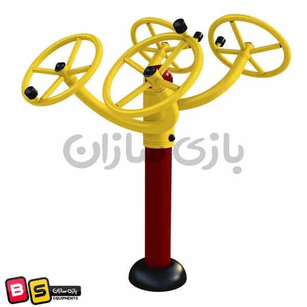 دستگاه ورزشی پارکی چرخانک دوطرفه B4