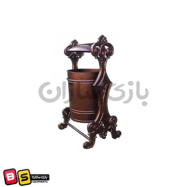 سطل زباله پارکی مدل 302