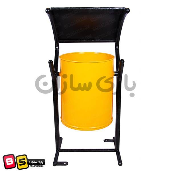 سطل زباله فلزی پارکی مدل 303